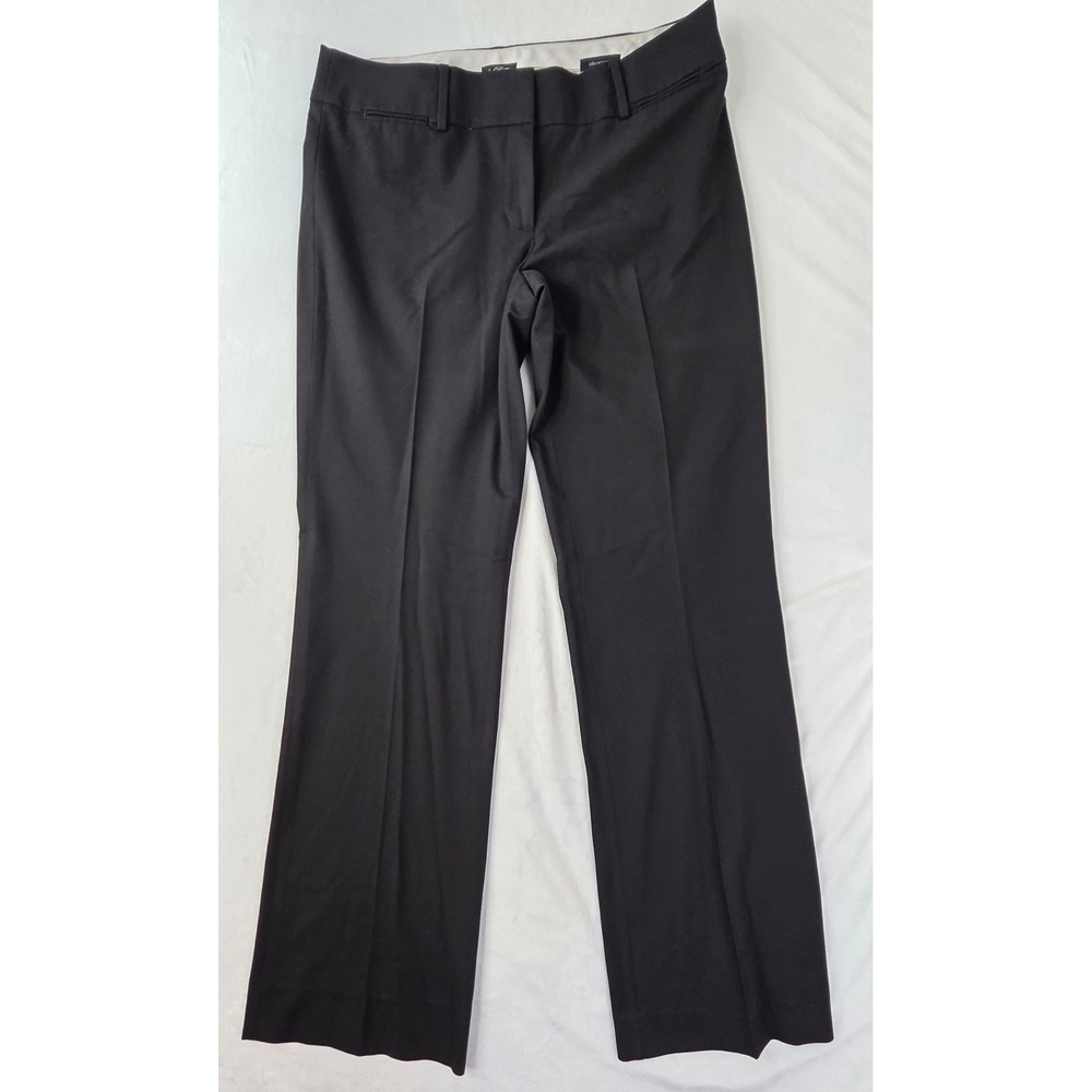 Loft Julie Trouser Women 8T Black Solid‎ Professional Career Pants Excellent
